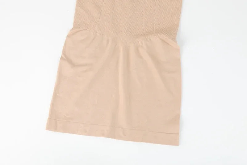 Women Shapewear Full Slip Tummy Control Crew Neck Cami Mini Under Dress Smooth Body Shaper New Spaghetti Straps Lingerie