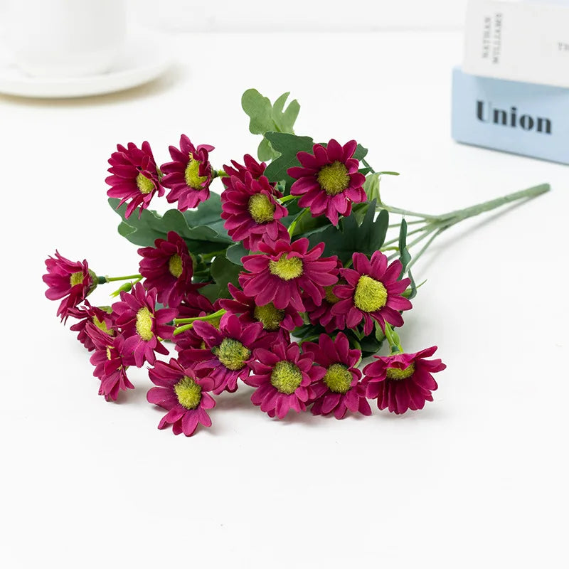 Artificial Sunflower & Chamomile Bouquet