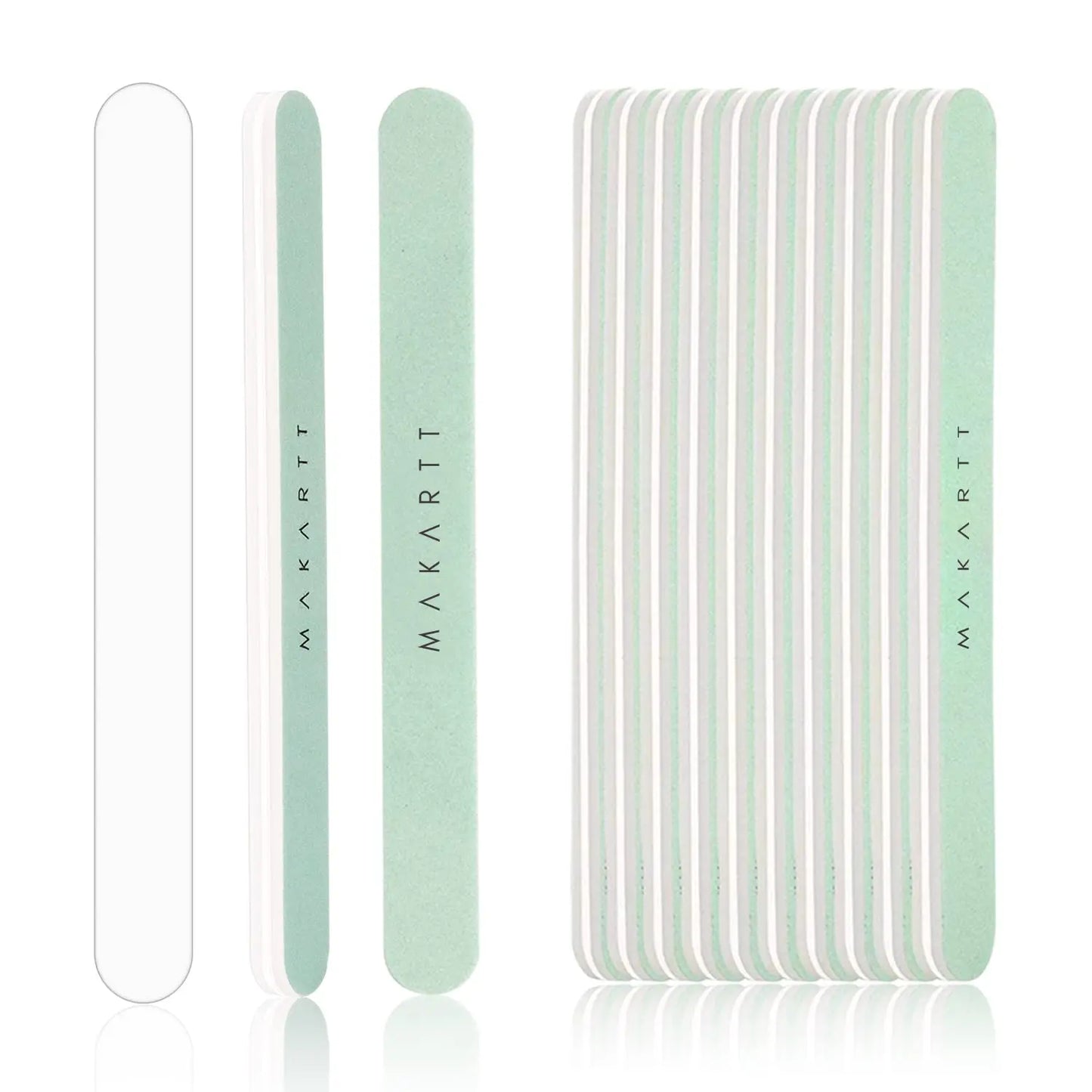 Makartt Fine Nail Buffer Block Shiny Nails Sponge 10PCS Natural Nail Polisher for Natural Nails Nail File 400 and 6000 Grit