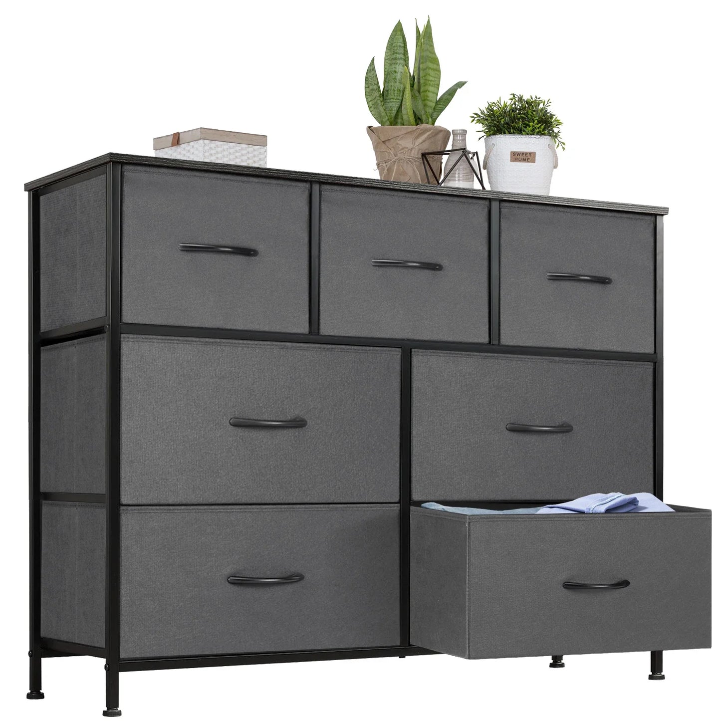 Modern Wooden Dresser with Drawers