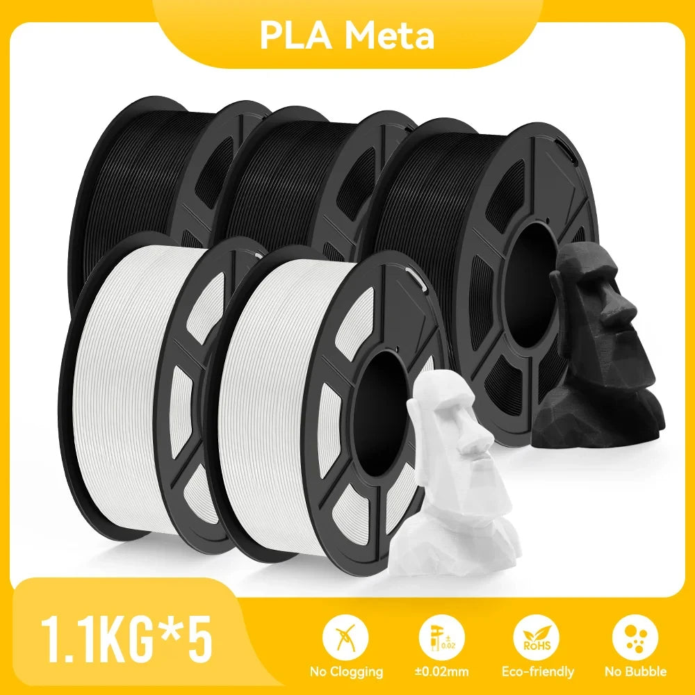 JAYO 5Rolls JAYO TPU SILK 98A 3D Filament Flexible 1.75mm+/-0.02mm 3D Printer SILK Texture Smooth High Quality New Fast Shipping
