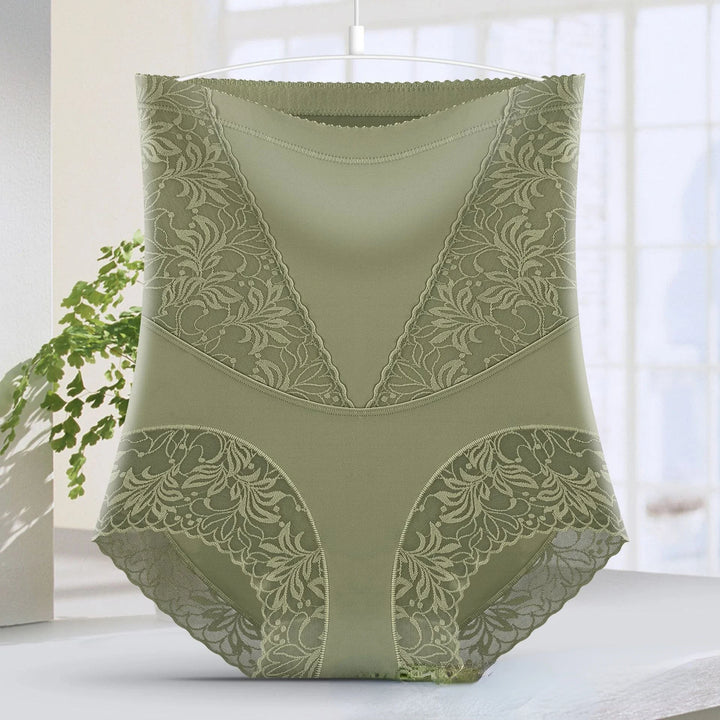 Seamless Postpartum Slim Butt Lifter Brief Women High Waist Panties Unique Fiber Lace Shaper Fat Burning Tummy Control Underwear