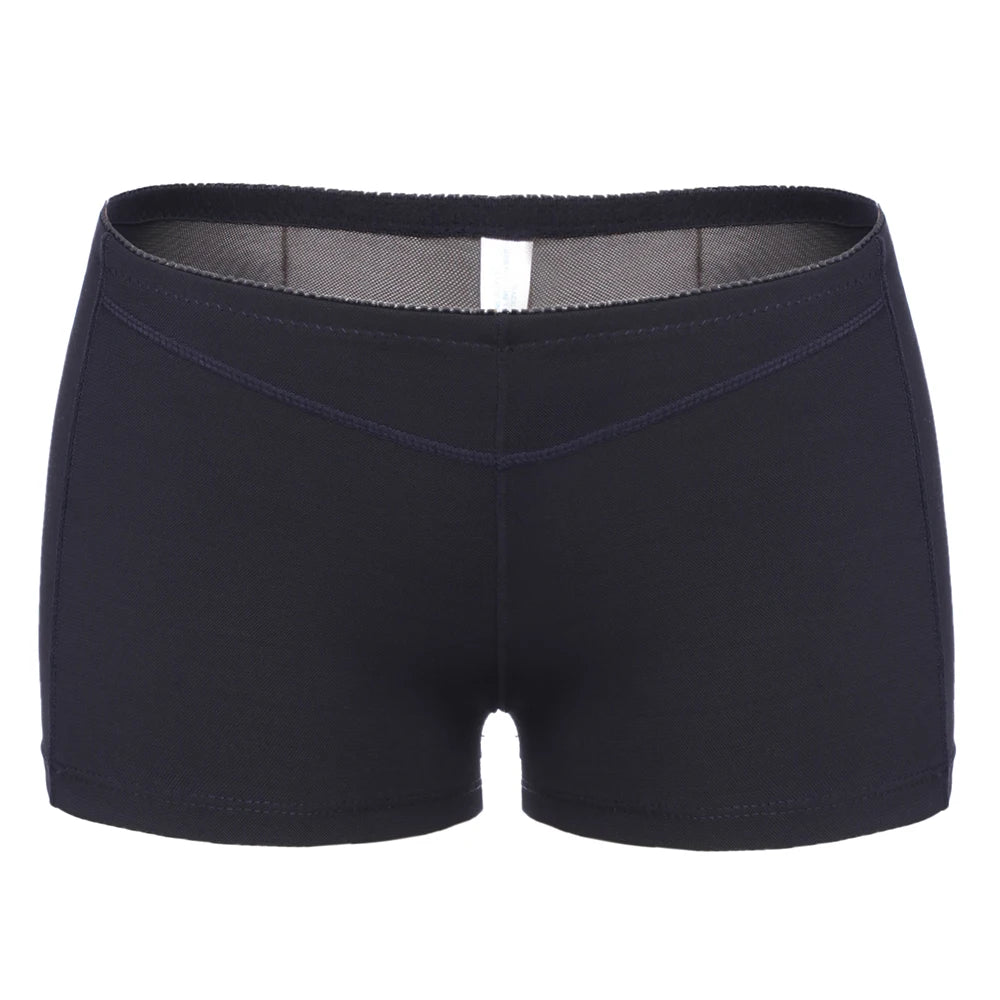 Women's Hollow Sexy Panties Butt Lifter Shapewear Tummy Control Bigger Butt Shaper Sexy Ass Briefs Underwear Nude Black S-3XL