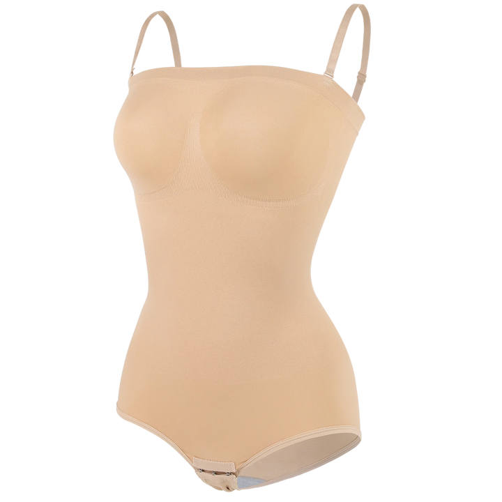 Women's Strapless Jumpsuit Shapewear New Sexy Briefs Bodysuit Butt Lifter Compression Waist Trainer Push Up Backless Shaper