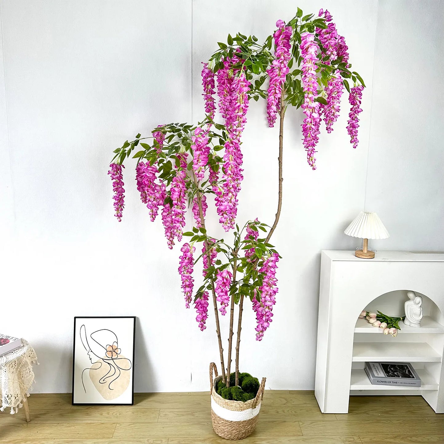 Artificial Wisteria Tree Décor