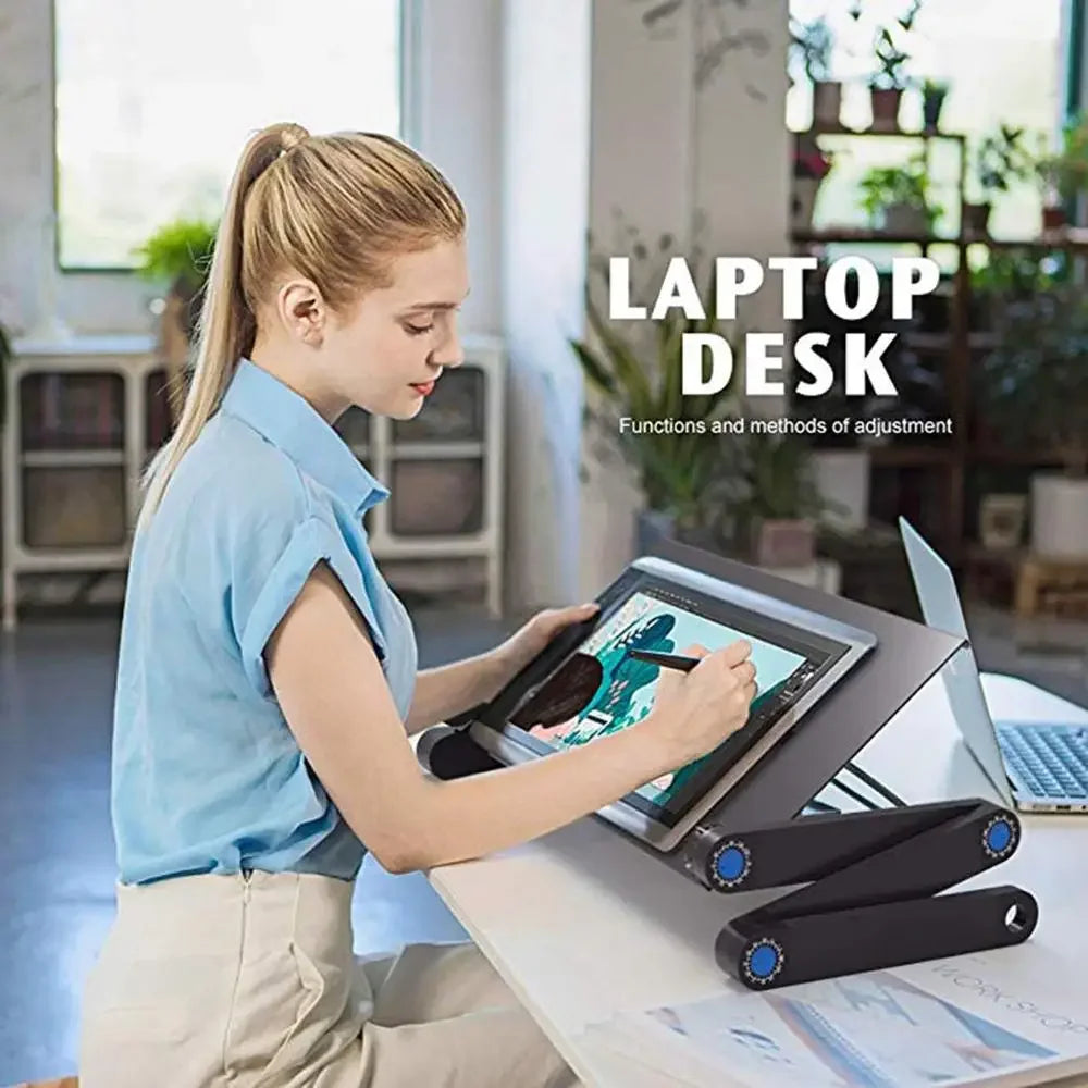 Aluminum Alloy Folding Laptop Table