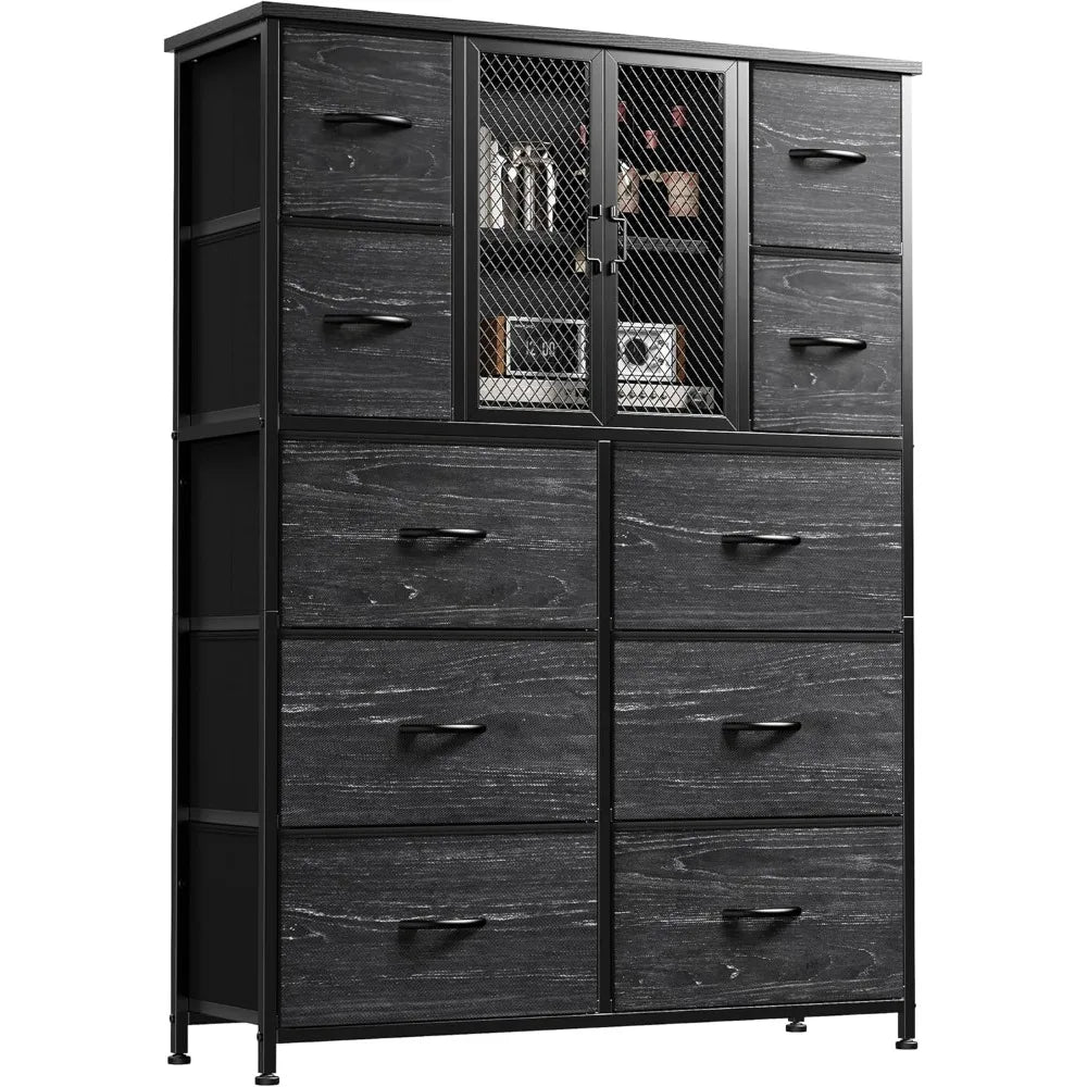 Tall Dresser with Mesh Door
