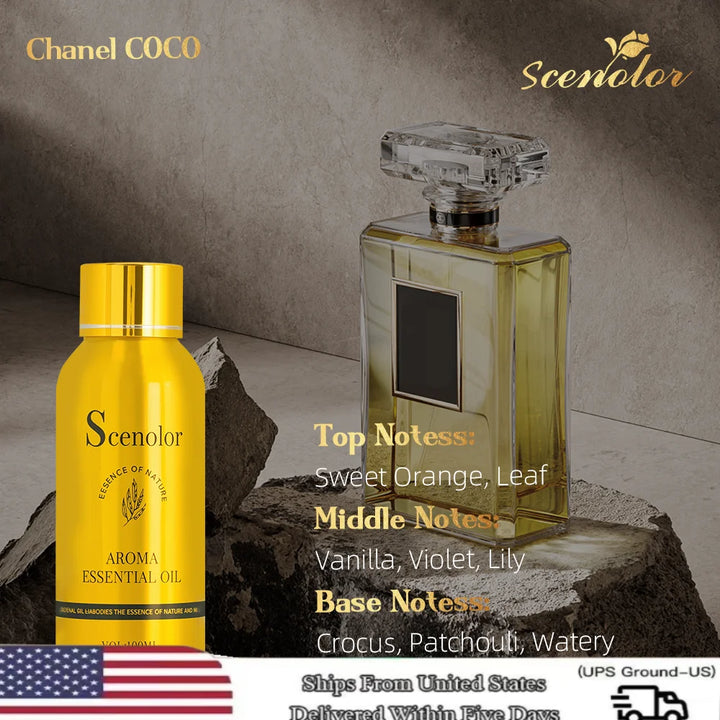 Star 100ml Perfume Essential Oil Hotel aroma Fragrance Oil For Making Perfume Aromatherapy Smell For Home Air Freshener