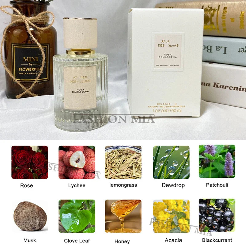 50ml Eau De Perfume โ Woody Floral Scent