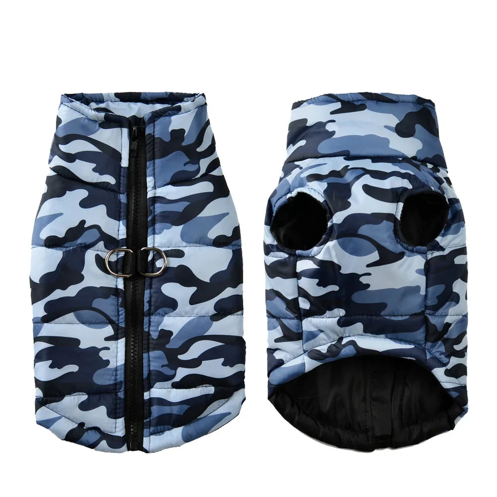 Camouflage Winter Dog Jacket