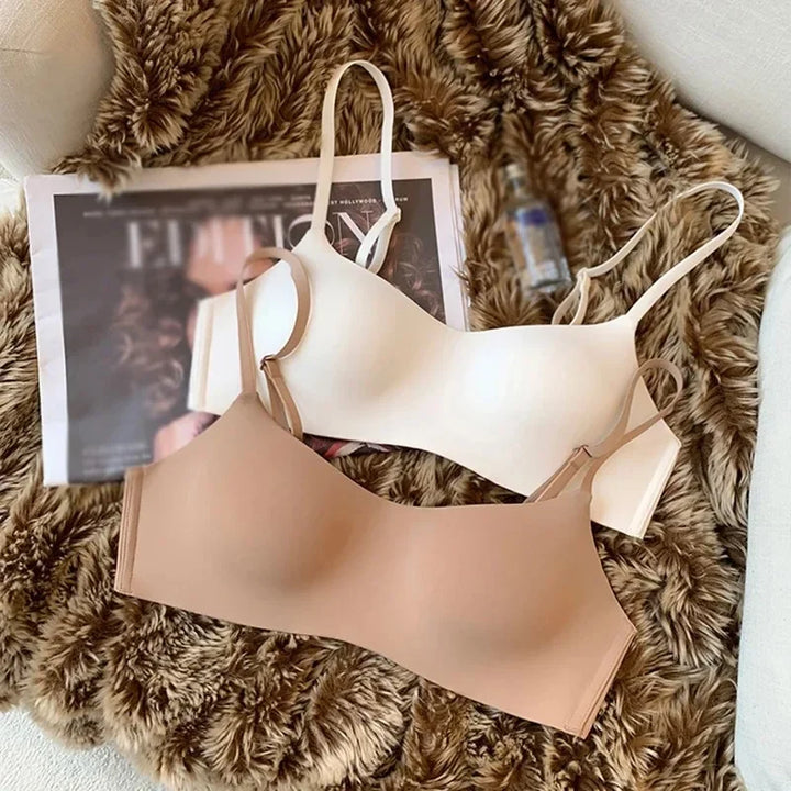 Seamless Underwear Women Push-Up Bra Thin Style Sexy Wireless Bras for Ladies