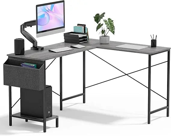 infiniPower 50" L-Shaped Gaming Desk