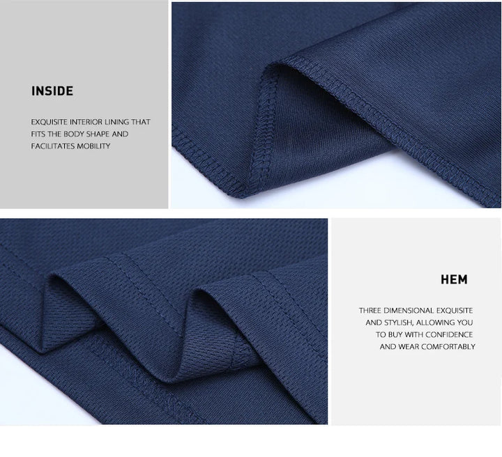 High quality men breathable fast drying running sports fitness breathable comfortable short sleeve T-shirt casual light Gym Tops