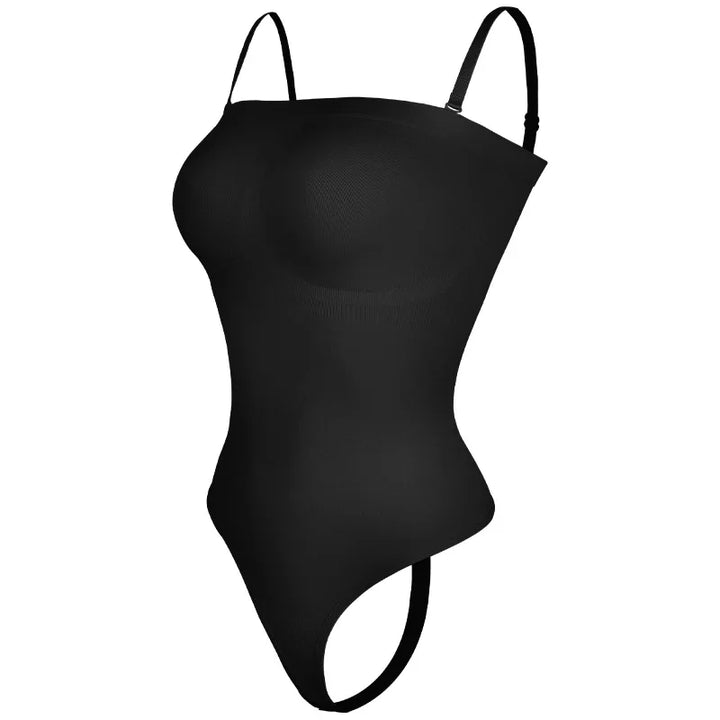 Strapless Bodysuit Women Thongs Shapewear Bustier Tube Tops Tummy Control Body Shaper Waist Trainer Butter Lift Skinny Underwear