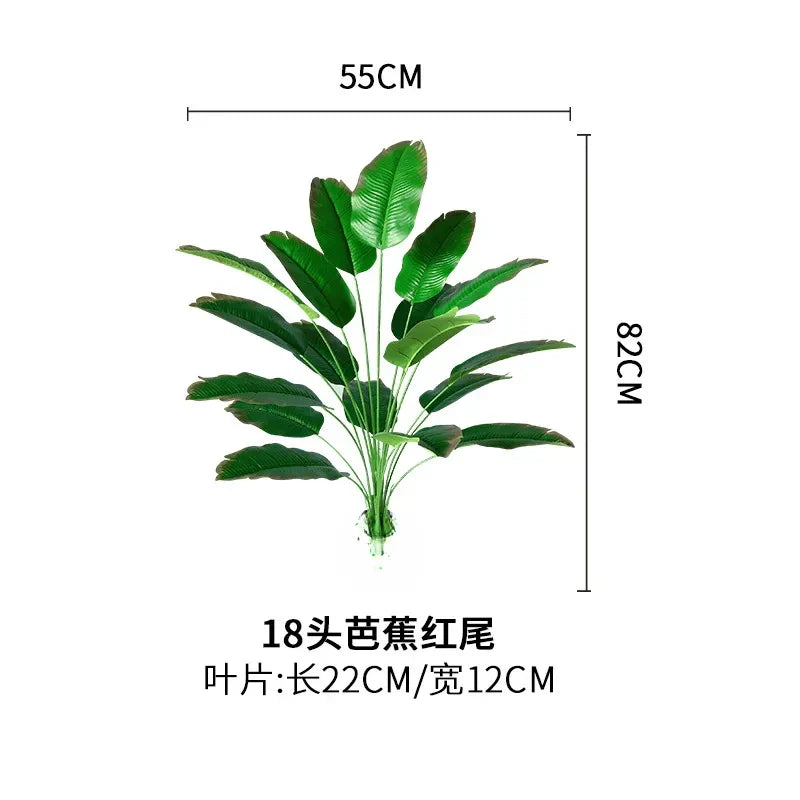Artificial Banana Tree Leaves