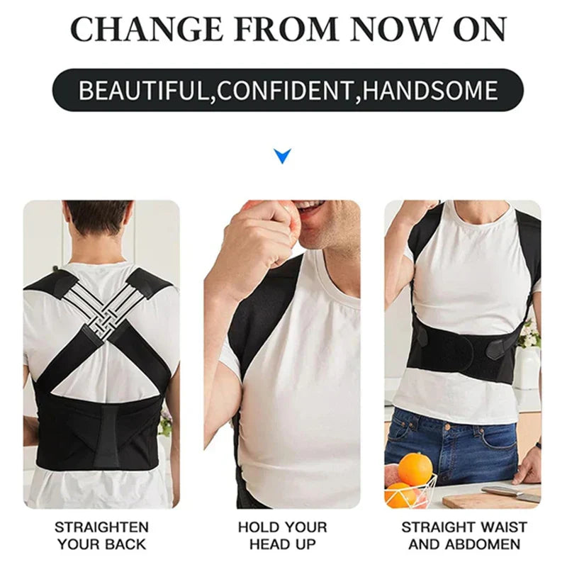 Breathable Posture Brace for Women & Kids