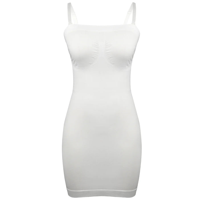 Strapless Shapewear Slip for Women Under Dress Full Slips Dress Tummy Control Camisole Body Shaper Seamless Corset Underwear