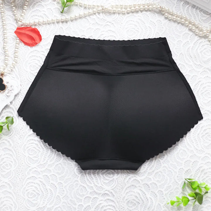 Women Sexy Buttocks Shapewear Fake Ass Letter Panties Triangle Butt Lift Panty Peach Booty Enhancer Underwear Hip Padded Briefs