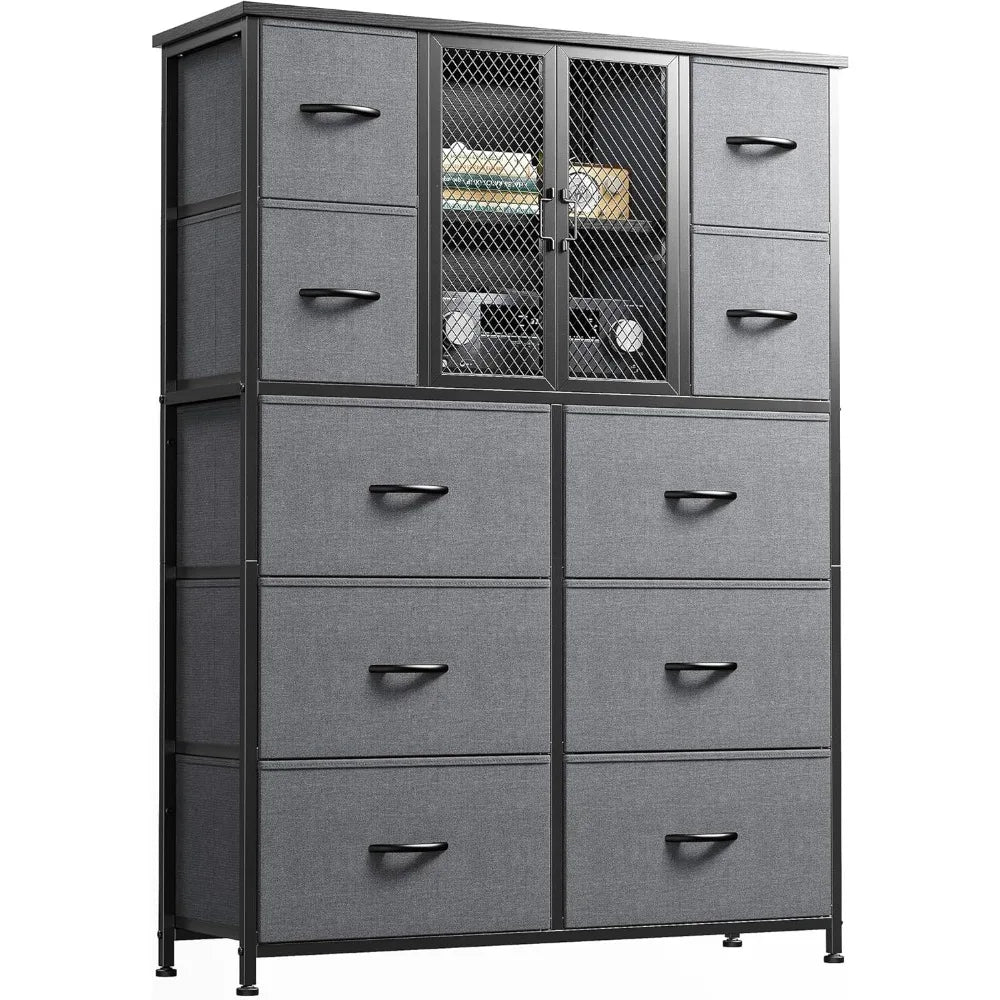 Tall Dresser with Mesh Door