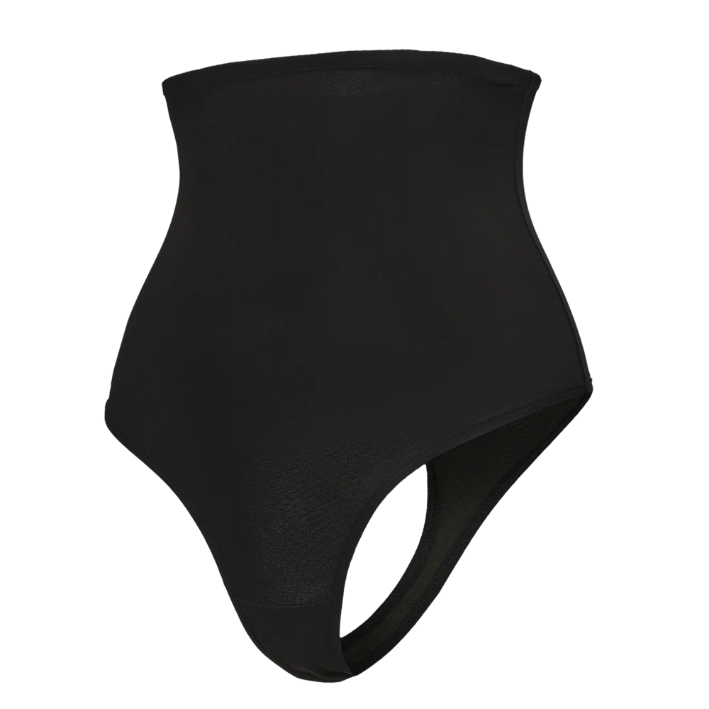 Women Thong Shapewear High Waist Body Shaper Tummy Control Stretch Black Sexy Slimming Underwear Smooth Body Nude T-Back Brief