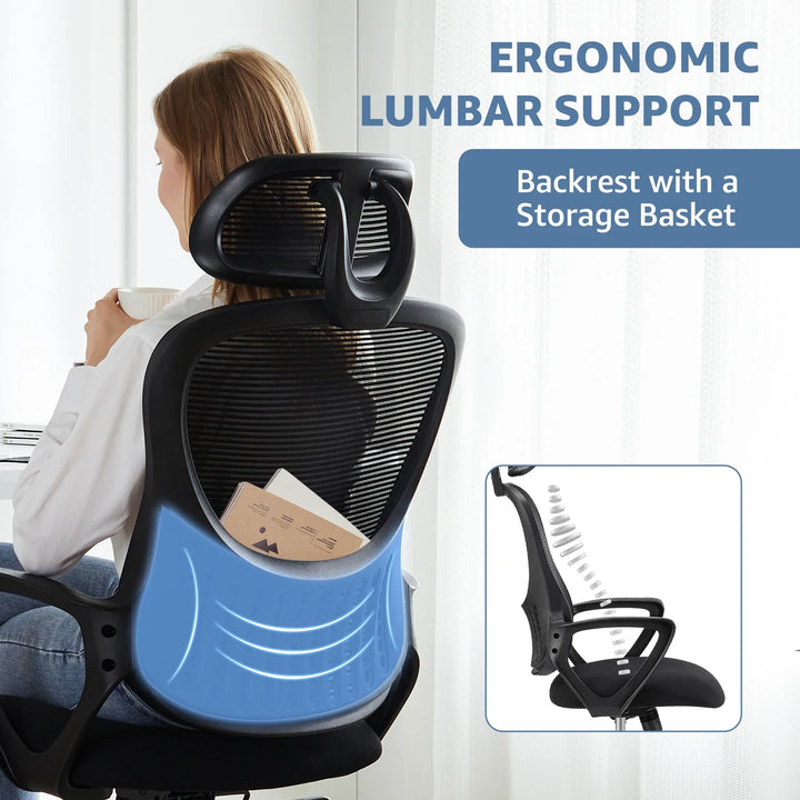 JHK Ergonomic Rocking Gaming Chair