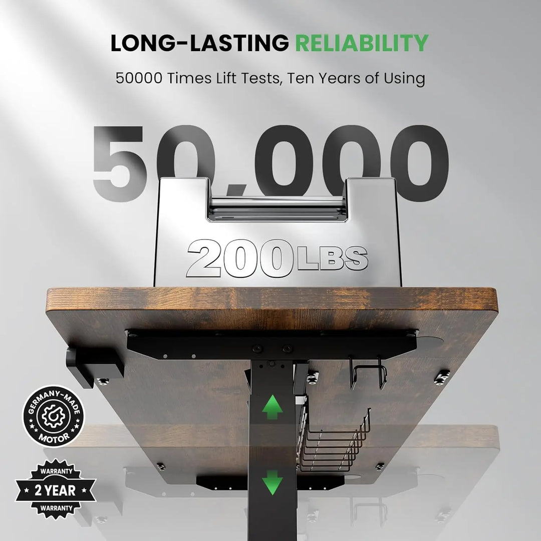 48 x 24 Inch Adjustable Office Desk