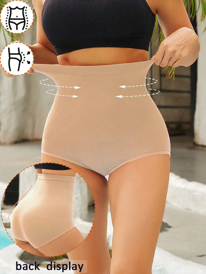 Women Seamless High Waist Shapewear Slimming Bodysuit Tummy Control Butt Lifter Briefs Female Soft Underwear Intimates Lingerie