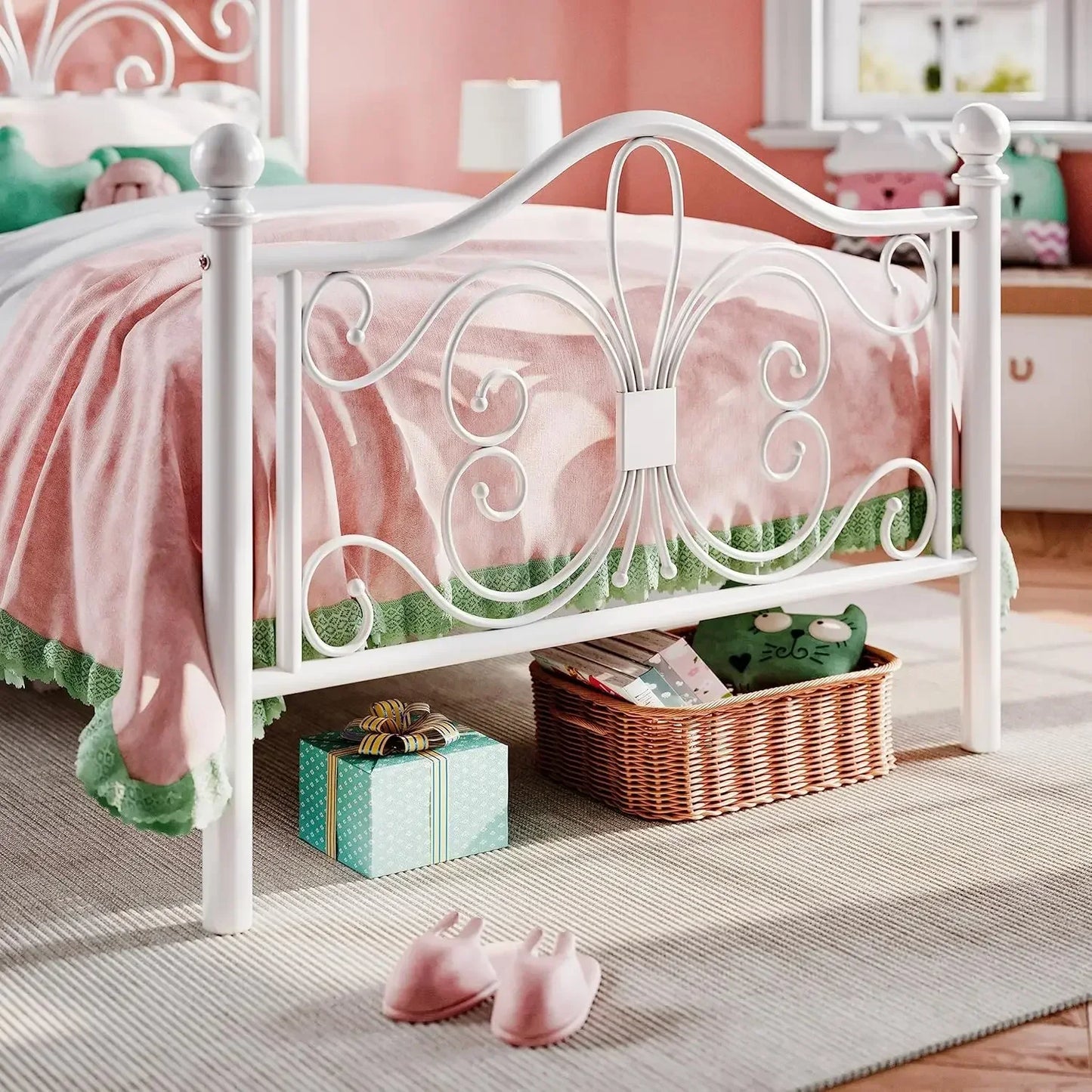 Twin Metal Bed Frame Kids
