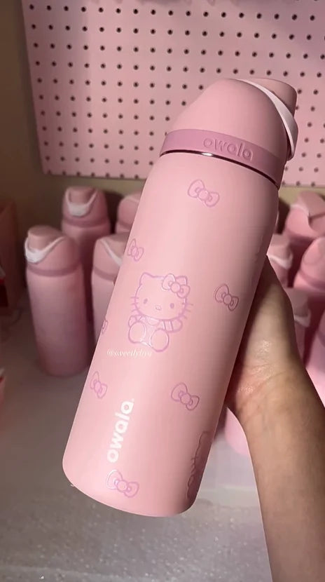 Owala FreeSip Quarta Rose Water Bottle