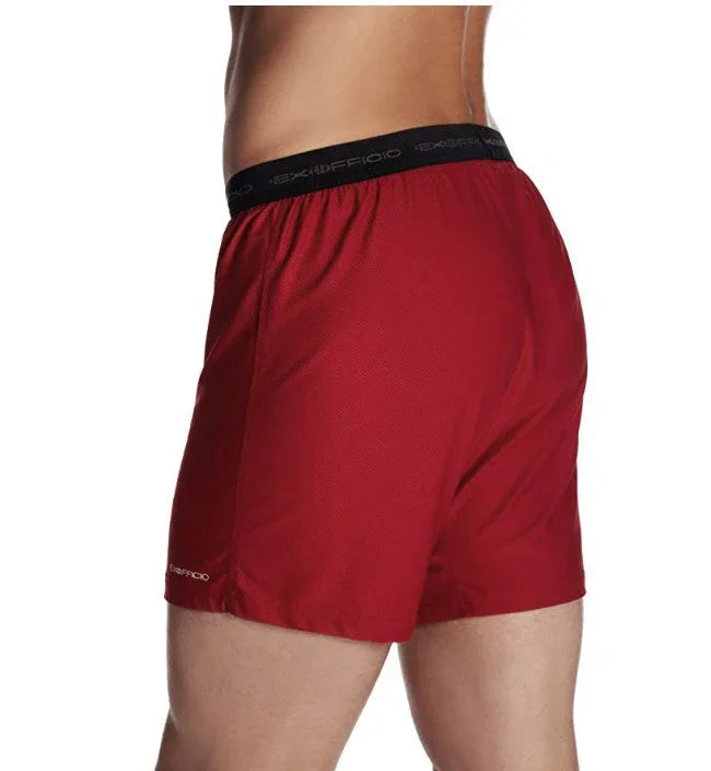 Exofficio Underwear Men Boxer Shorts Loose Casual Underwear Men Boxers Sleep Homewear Panties Boxershorts Underpants USA Size