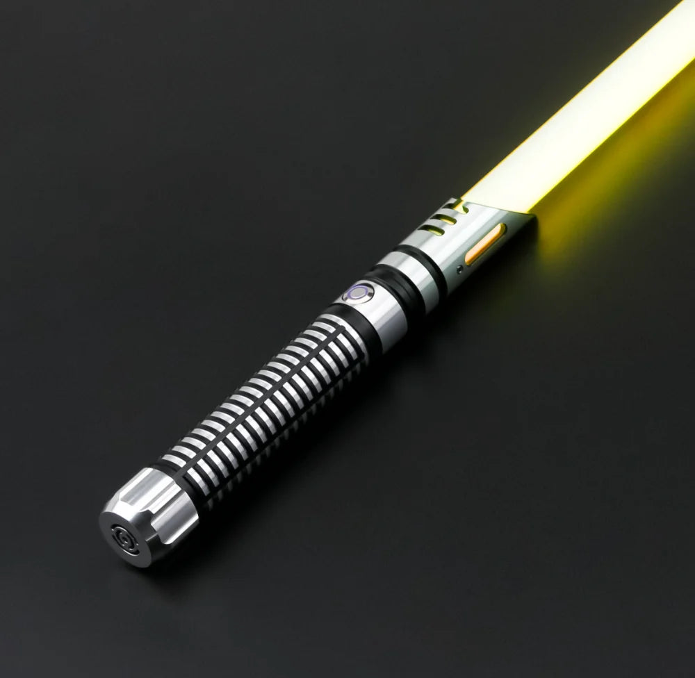 TXQSABER Neo Pixel Heavy Dueling RGB Lightsaber Metal Hilt Smooth Swing Christmas Cosplay Jedi Luminous Laser Swords Kids Toys
