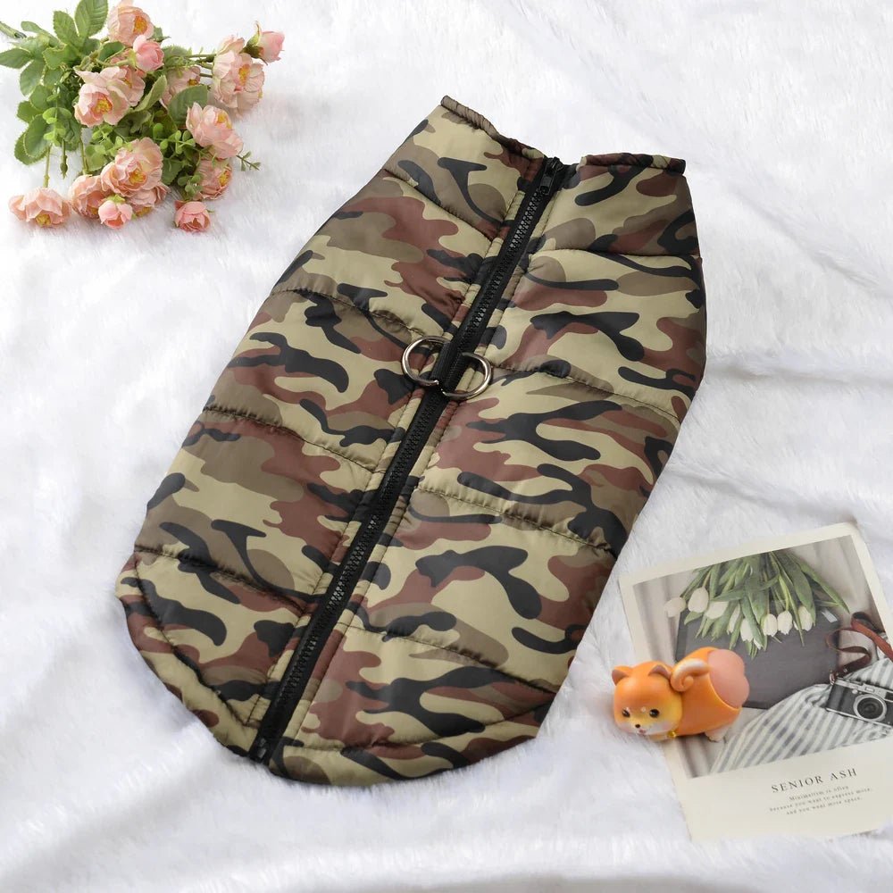 Camouflage Winter Dog Jacket
