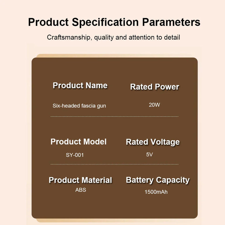 Powerful Fascia Gun Massager