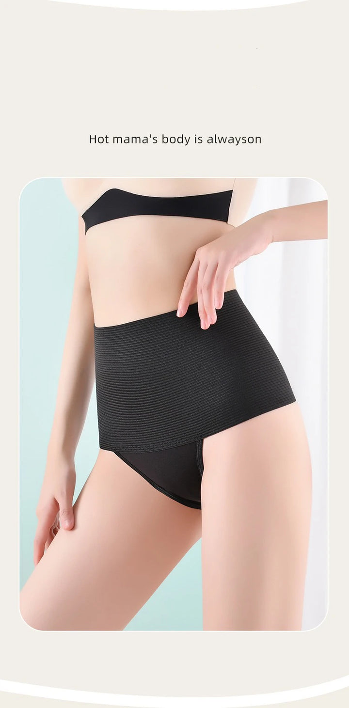 3pcs Women High Waist Shaping Brief Body Shaper Slimming Underwear Butt Lifter Control Pantie Plus Size Sexy Shapewear Panty