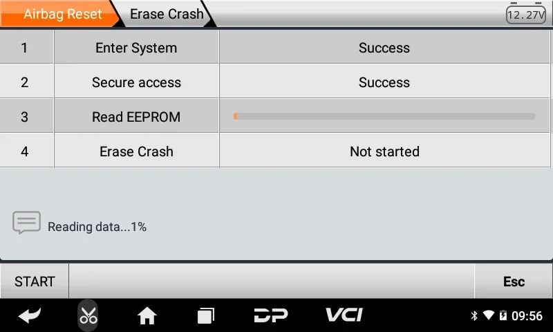 OBDSTAR P50 Airbag Reset Tool Covers 81 Brands Over 11200+ ECU Part No. by OBD/ BENCH Update Battery Reset