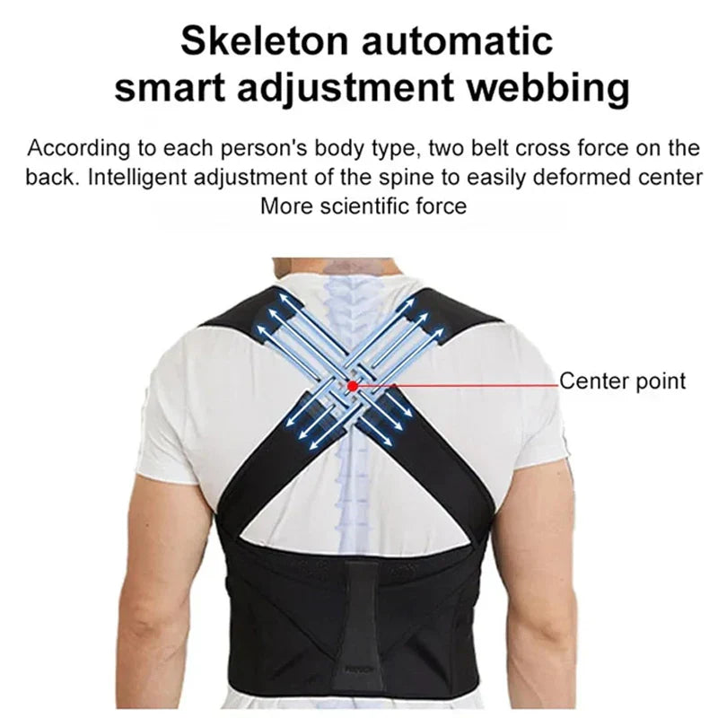 Breathable Posture Brace for Women & Kids