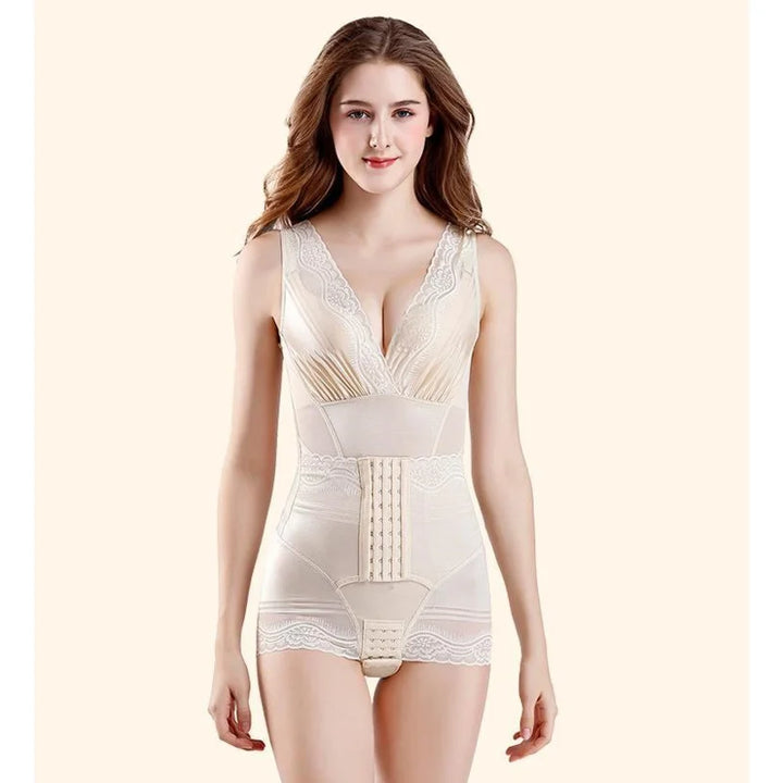 Women's Bustier Corset Waist Trainer Sharpening Body Sweat Suit Shaper Sexy Lingerie Slim Bodysuits Modeling Underwear Jumpsuit