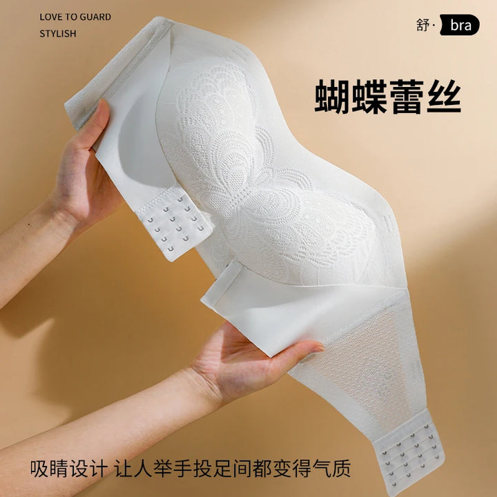 Front Closure Posture Corrector Bras M-6XL Women Sports Underwear Sleep Bras Butterfly Beaty Back Bralette Humpback Correct Tops