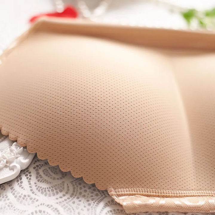 Women Sexy Buttocks Shapewear Fake Ass Letter Panties Triangle Butt Lift Panty Peach Booty Enhancer Underwear Hip Padded Briefs