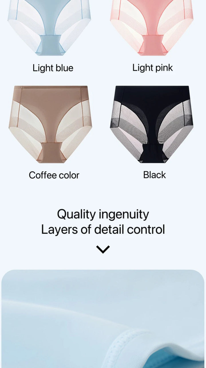 1pcs Women Seamless High Waist Shaping Briefs Breathable Body Shaper Slimming Underwear Butt Lifter Control Panties Shapewear