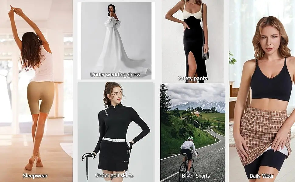 Seamless Shaping Boyshorts Panties for Women Slip Shorts Under Dress Shapewear Shorts Tummy Control Underwear