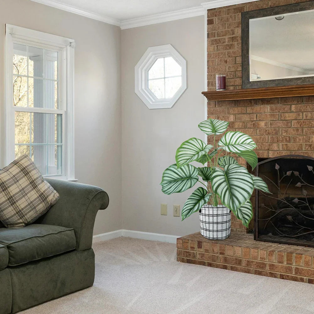 Artificial Monstera Palm Tree