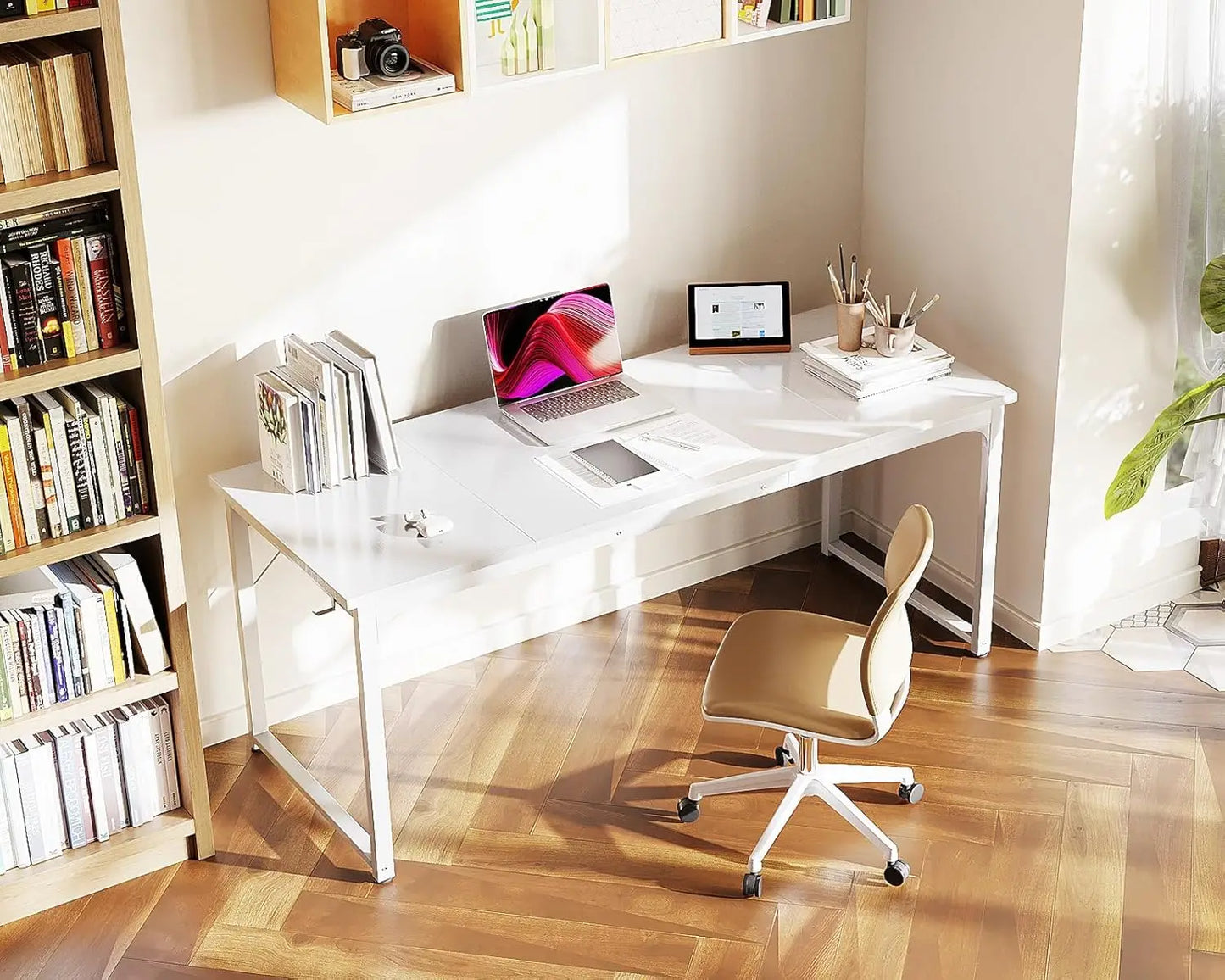 63" Computer Desk for Home Office