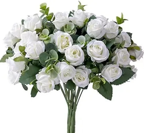 Artificial Silk Rose & Peony Bouquet