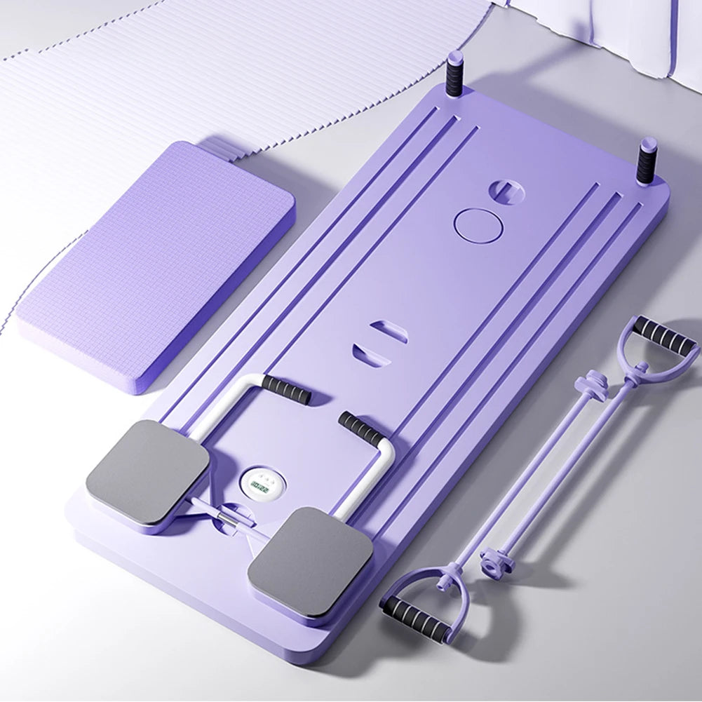 Multifunctional Fitness Board Exercise Machine Non Slip Abdominal Board Foldable Push Up Board for Full Body Workout