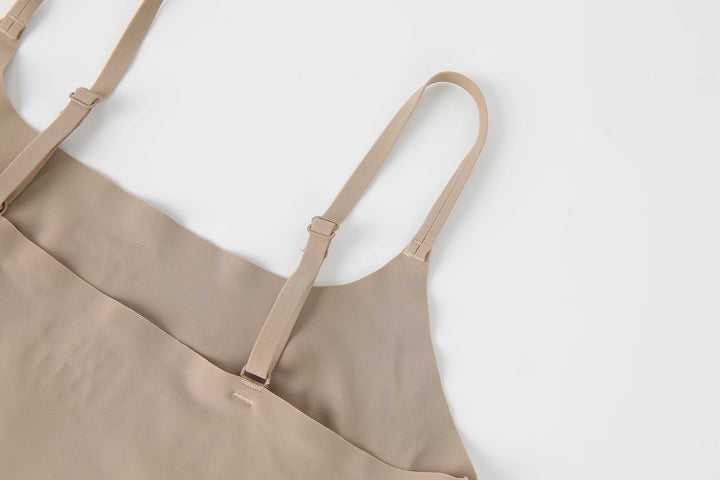 New Tank Tops Camis Women Crew Neck Shapewear Waist Tummy Control Body Camisole Summer Black Nude Smooth Slimming Vest New