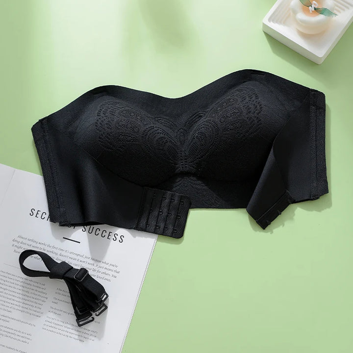 Front Closure Posture Corrector Bras M-6XL Women Sports Underwear Sleep Bras Butterfly Beaty Back Bralette Humpback Correct Tops