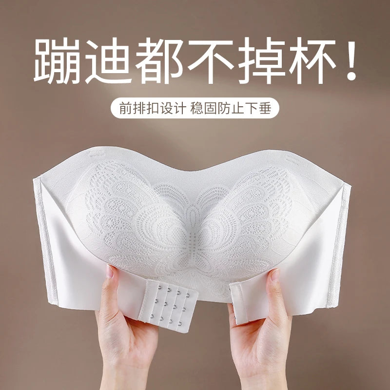 Front Closure Posture Corrector Bras M-6XL Women Sports Underwear Sleep Bras Butterfly Beaty Back Bralette Humpback Correct Tops