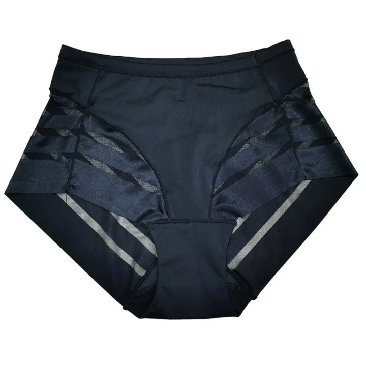 High Rise Briefs Women Seamless Panties High Elastic Panties Tummy Control Shapewear Glossy Underwear Sexy Lingerie M-3XL