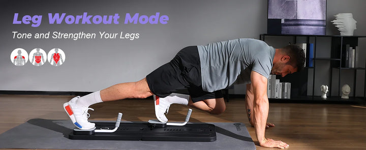 Multifunctional Fitness Plate Abdominal Board Push up Board automatic rebound abdominal muscle curling, Home Fitness Shape